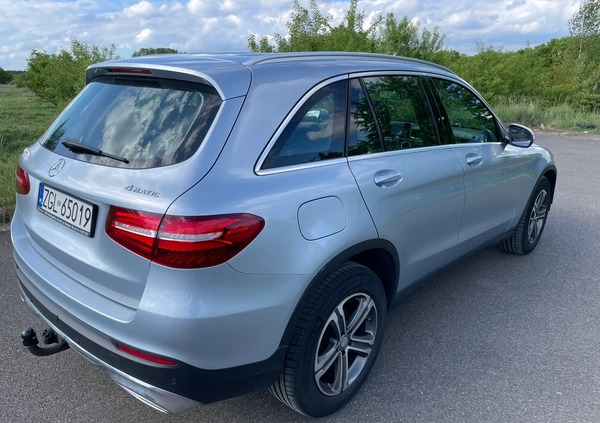 Mercedes-Benz GLC cena 104000 przebieg: 211791, rok produkcji 2016 z Choroszcz małe 79